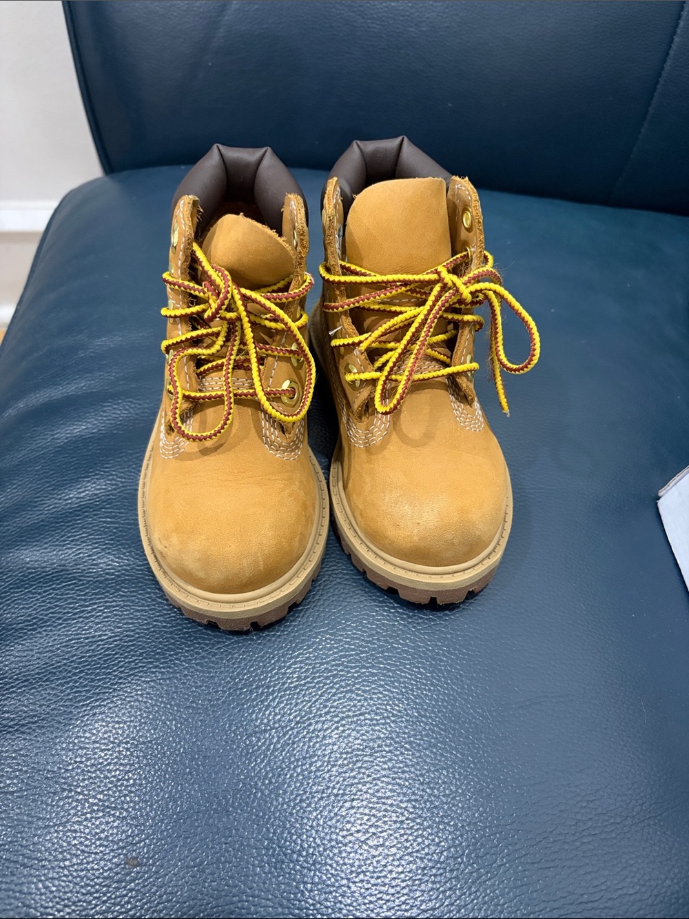 Timberland Kids Wheat/Tan Lace-Up Work Boots